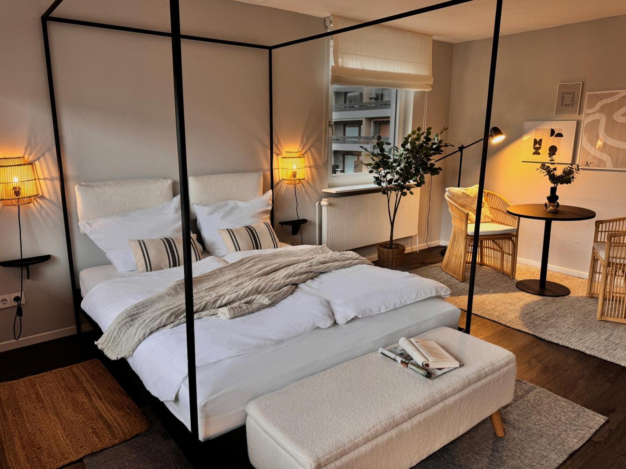 Seaside Rooms - Design-Apartment Mit Balkon & Parkplatz - Inklusive Strandkorb Direkt Am Wasser Und Spa & Sauna Saisonal Büsum Exteriér fotografie