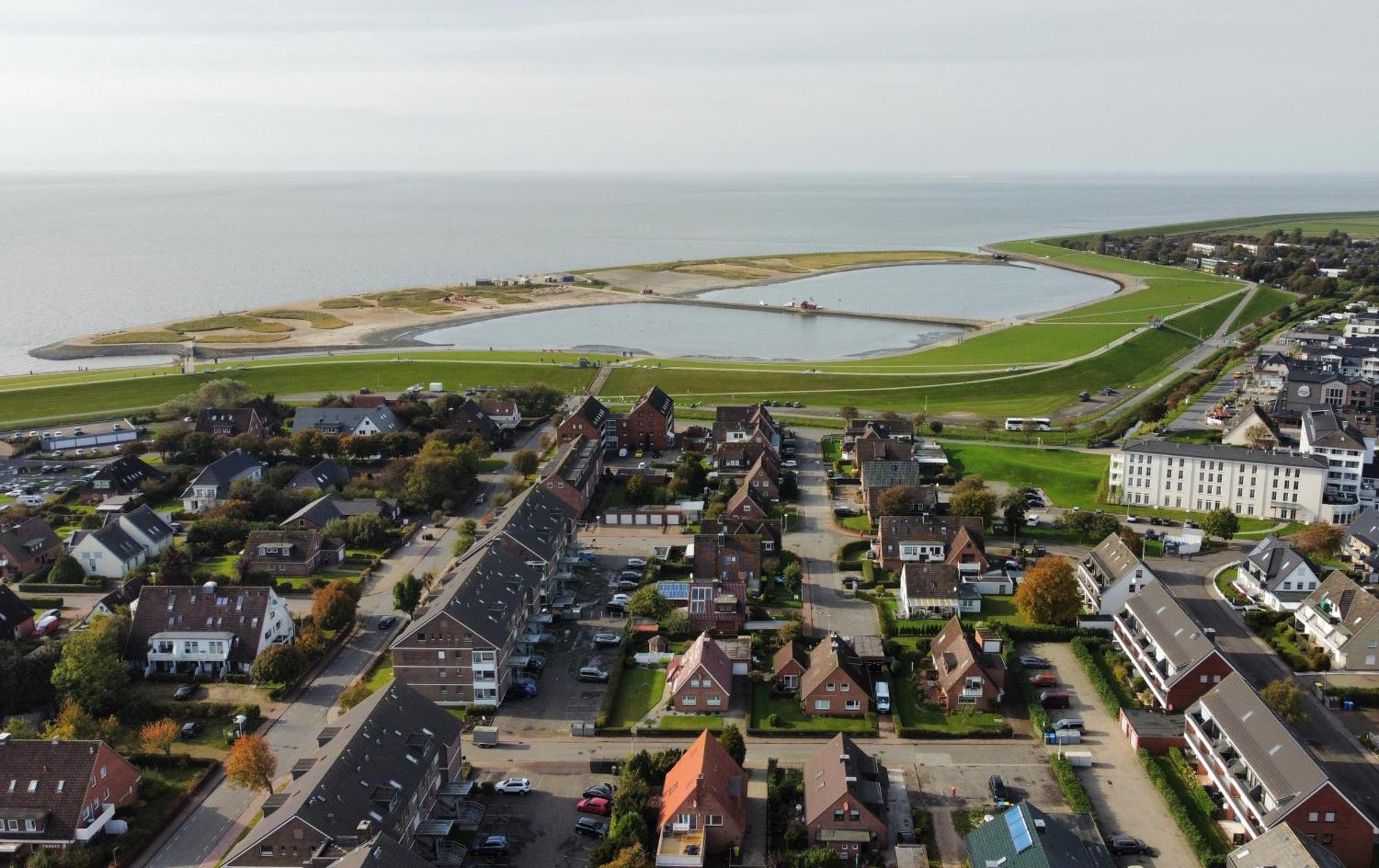 Seaside Rooms - Design-Apartment Mit Balkon & Parkplatz - Inklusive Strandkorb Direkt Am Wasser Und Spa & Sauna Saisonal Büsum Exteriér fotografie